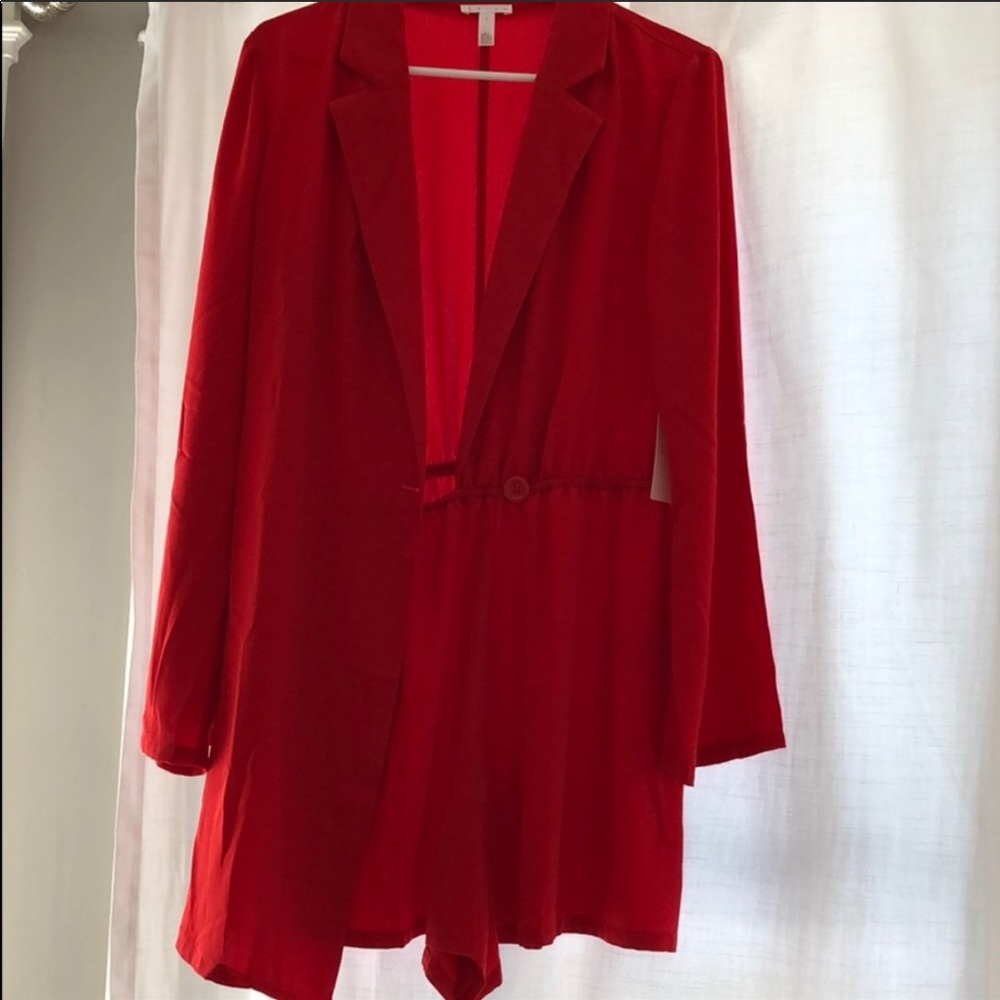 Red romper